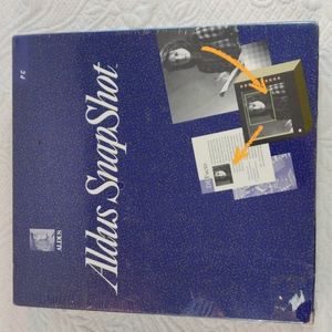 Aldus SnapShot Photography Desktop Publishing